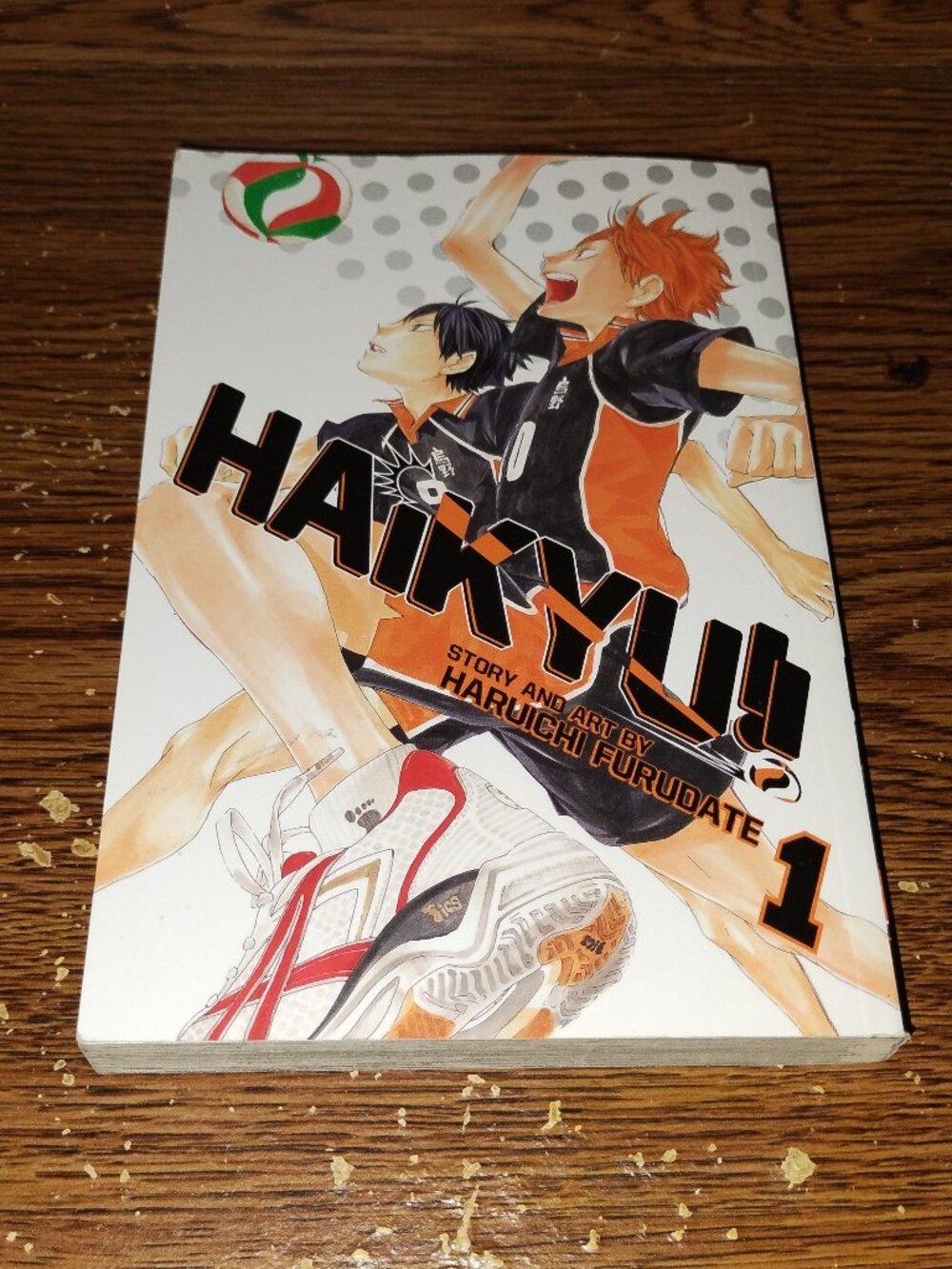 Haikyu!! Vol. 1 Manga in English by Haruichi Furudate (Shonen Jump)